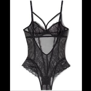 Smart & Sexy Lingerie Lace & Fishnet Bodysuit